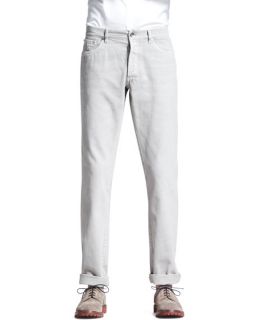 Brunello Cucinelli Basic Fit Jeans, Sesame