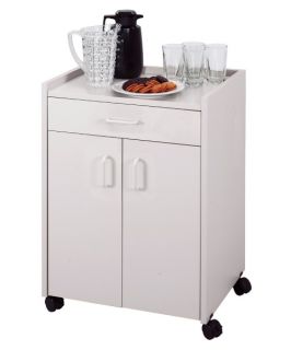 Mobile Commercial Refreshment Center with Drawer   Kitchen Islands and Carts