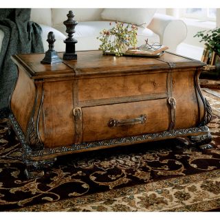 Butler Bombe Trunk Coffee Table   Heritage   Coffee Tables