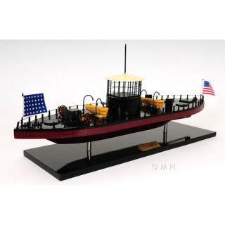 USS Monitor Model Ship by Old Modern Handicrafts