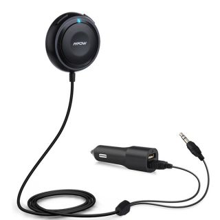 Mpow Streambot One Bluetooth 4.0 Hands Free Car Kit/ Bluetooth Audio
