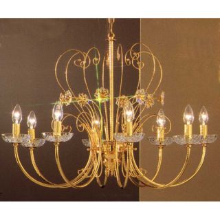 Belleair 8 Light Candle Chandelier by Classic Lighting