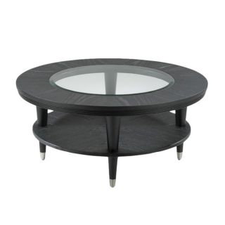 Overton Round Black Cocktail Table  ™ Shopping   Great