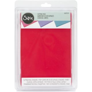 Sizzix Cutting Pads 6.125inX8.875in 1 PairStandard/Watermelon