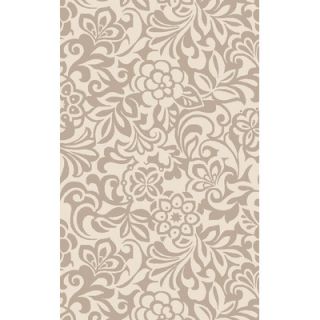 Candice Olson Rugs Modern Classics Winter White/Parchment Area Rug