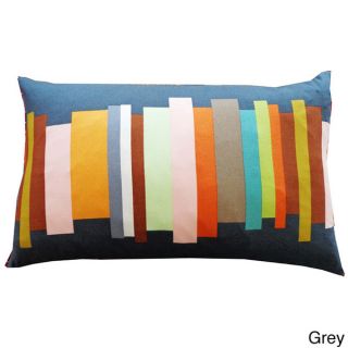 18 x 18 inch Geometric Squares Decorative Throw Pillow