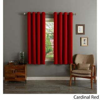 Lights Out Grommet Top Thermal Insulated Blackout 64 inch Curtain