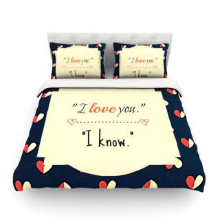 Know by Robin Dickinson Woven Duvet Cover by KESS InHouse