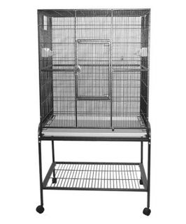 A and E Cage Co. Wrought Iron Flight Bird Cage 13221   Bird Breeding Cages