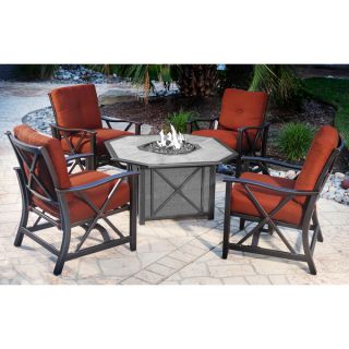 Harmon Outdoor Spring Rocker Chairs (Set of 4)   Shopping