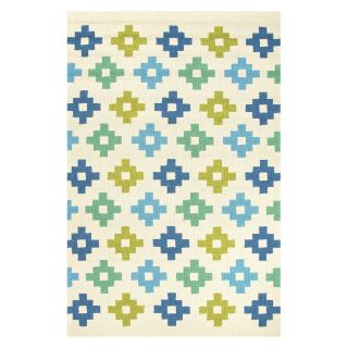 Jaipur Barcelona Tile work Indoor/Outdoor Area Rug   Beige