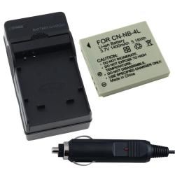 INSTEN Battery/ Charger for Canon PowerShot SD1100/ IS SD1000/ SD200