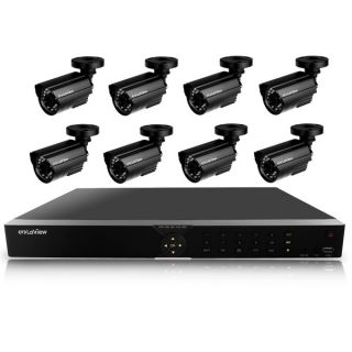 LaView 4 Channel, 4 Camera, High Resolution Security Surveillance
