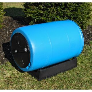 Good Ideas 55 Gallon Compost Wizard Recycled Plastic Compost Tumbler