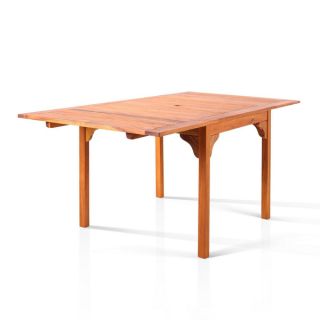Well Rectangle Oil rubbed Wood Table   15480622  