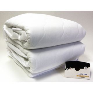 Biddeford Blankets Heated 50%25 Cotton Mattress Pad with Digital