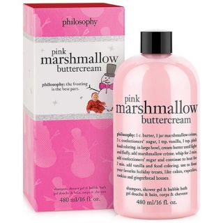 Philosophy Pink Marshmallow Buttercream 16 ounce Shampoo/ Shower Gel