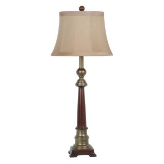 Crestview Collection Tapered Column Table Lamp   Table Lamps