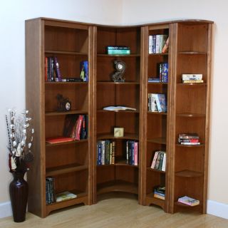 Premier Wood Veneer Build Your Own Wall Bookcase