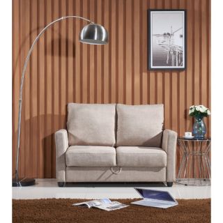 Container Contemporary Fabric Loveseat