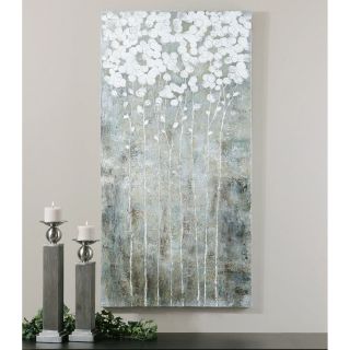 Uttermost Cotton Florals Wall Art   27.5W x 55H in.   Wall Art