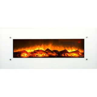 Touchstone Ivory 50 Electric Wall Mounted Fireplace