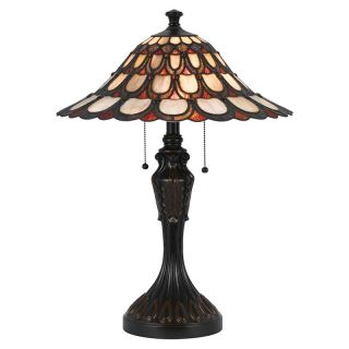 Cal Lighting BO 2315TB Tiffany Table Lamp   Tiffany Lamps