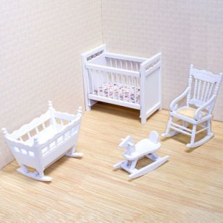 Melissa & Doug Dollhouse Nursery Furniture