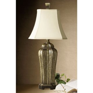 Uttermost Baron Ivory/ Antique Champagne Resin Table Lamp