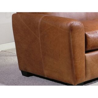 Omnia Furniture Jackson Leather Sofa