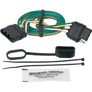 Hopkins Towing Solutions 4-Wire Flat to 4-Wire Flat Extension, 48in.L, Model# 47115  Adapters   Connectors