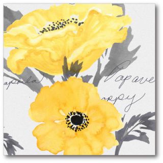 Courtside Market Poppy I Gallery Wrapped Canvas