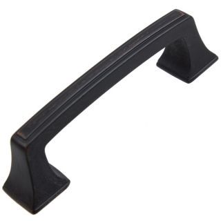 GlideRite 3 inch CC Oil Rubbed Bronze Cabinet Hardware Deco Pull (Pack