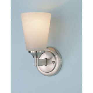 Feiss Gravity WB1249BS Wall Fixture   4.5W in.   Brushed Steel   Wall Sconces