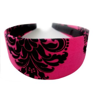 Crawford Corner Shop Pink Black Paisley Headband   Shopping