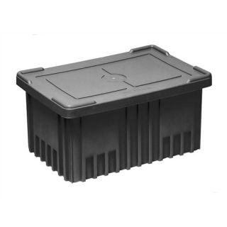 Conductive Dividable Grid Storage Container Medium Snap Covers