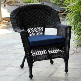 Jeco Inc. Wicker Chair with Cushion