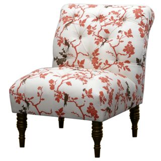 Floral Tufted Accent Chair   Shopping