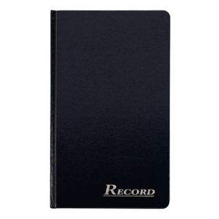 12.25 x 7.5 Textured Cover Record Ledger Book by Adams Business
