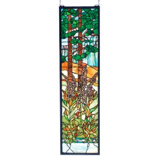 Meyda Tiffany Tiffany Foxgloves Stained Glass Window