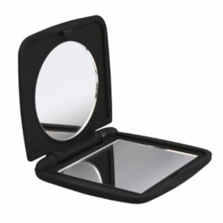 Soft Touch Compact Mirror Black   17706828   Shopping