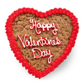 Mrs. Fields® Valentine's Heart Cookie Cake   Holiday Gift Baskets