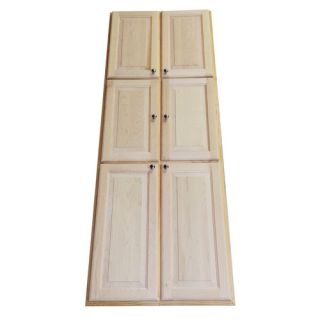 WG Wood Products Baldwin 79 Recessed Kitchen Pantry