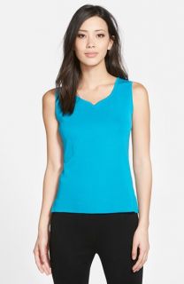 Ming Wang Sweetheart Neck Tank