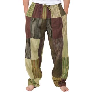 Mens Recycled Patchwork Lounge Pants (Nepal)