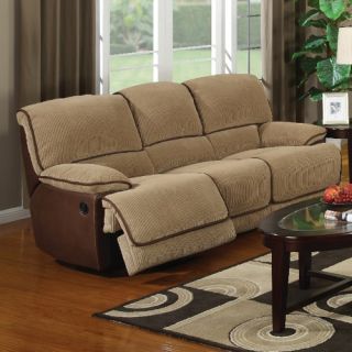 E Motion Furniture Corduroy Dual Reclining Sofa