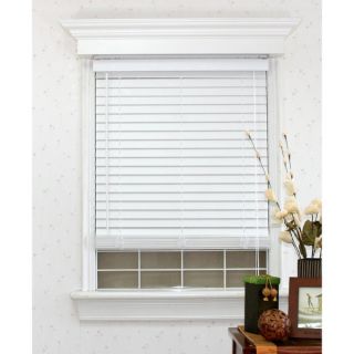 Faux Wood White Blind Set with Headrail  ™ Shopping