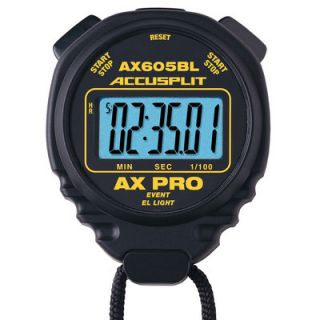 AX Professional Event Stopwatch with Continuous on LED Backlight by