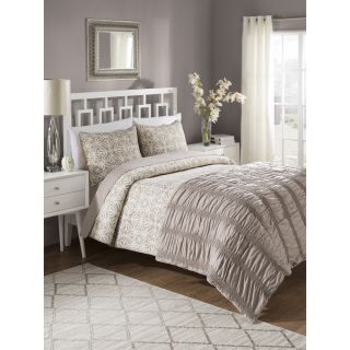 Bettina 4 piece Comforter Set with Quilt   Shopping   Great