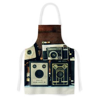 Through the Years by Robin Dickinson Vintage Camera Artistic Apron by